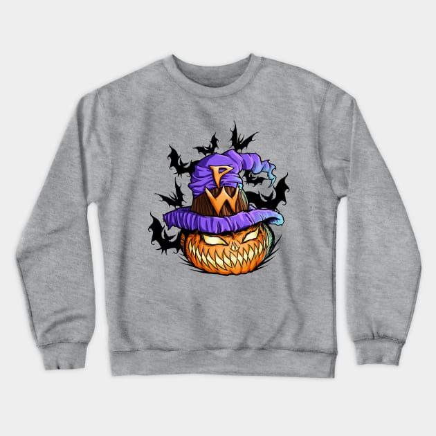 Hallowee Vibe Crewneck Sweatshirt by The Dark Raven